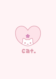 貓 櫻花 [粉]