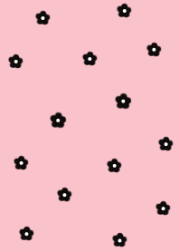お花柄 blackpink