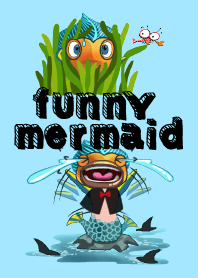 Funny Mermaid Boy