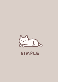 ネコ シンプル