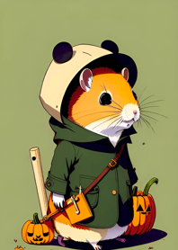 Halloween Hamster C84509