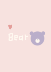 BEAR/ PINK / PURPLE