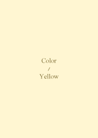 Simple Color : Yellow 4