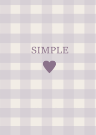 SIMPLE HEART :)check lavender