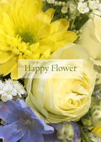 Happy Flower YELLOW -MEKYM- 12