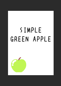 SIMPLE GREEN APPLE-CHARCOAL GREYj
