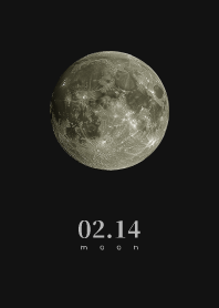 Moon - February 14th - Black