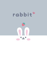 Rabbits. Strawberry [Dullness Blue]