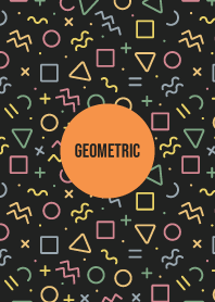 Geometric Black 94