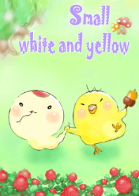 Small white and yellow