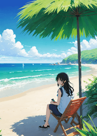 夏天 海邊 沙灘 椰子樹 6c0495
