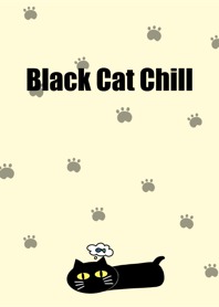 Black cat chill