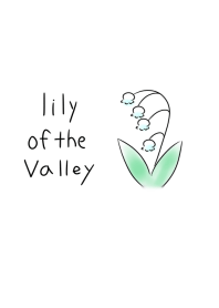 Simple lily of the valley.