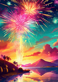 Beautiful Fireworks Theme#736