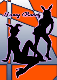 Honey Bunny 3 - Black & Orange