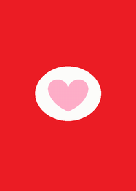 Happy Round heart(pink heart)