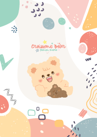 Croissant Bear Fashion Sweet