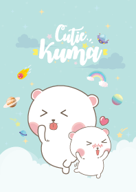 น้องหมีคุมะ เบบี๋ สีเขียว