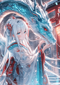 ⭐️神社的許願神龍少女❤️1-2