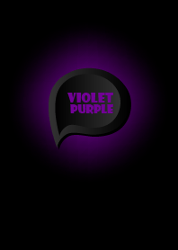 Violet Purple Button In Black