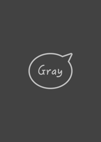 ธีมไลน์ Simple Gray No.5-2