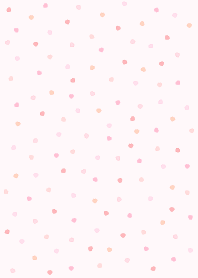 tm and mini heart salmon pink