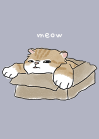 neko drawing2 / mist purple