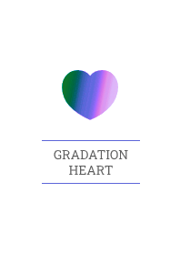 GRADATION HEART THEME :72