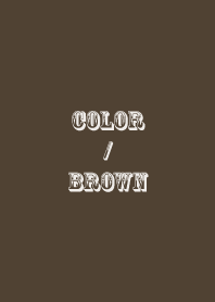 Simple Color : Brown 9 (J)