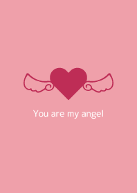 simple love heart Theme angel small 11