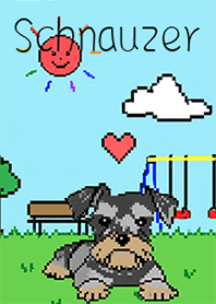 Schnauzer x Pixel Art ver.1.3