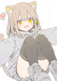 Cat girl's leisure time 37