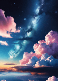 Mountain, Sea, and Moonlit Night 7494a8