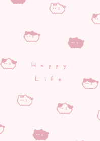 圓圓貓 | dull pink.