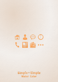 Simple Simple /WC/ orange