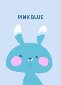 Pink Blue bunny