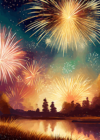 Beautiful Fireworks Theme#340