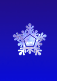 Winter Snow Blue Purple