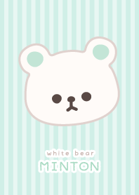 white bear MINTON