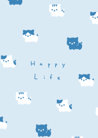 可喵喵小貓 |aqua blue
