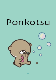 Mint Green : Spring bear Ponkotsu 4