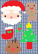 Happy christmas Santa Claus theme 2
