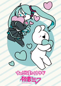 すこぶる動くウサギ＆初音ミク