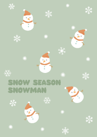 Snow Season, Snowman_brown