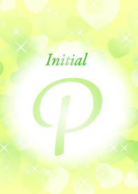 P-Initial-heart-Green