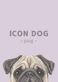 ICON DOG - Pug - PASTEL PL/04