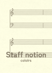 staff notation2 Burn Sienna