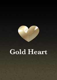 Gold heart(khaki)