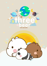 Bear Minimal Galaxy Cream