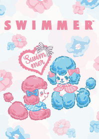 SWIMMER poodle